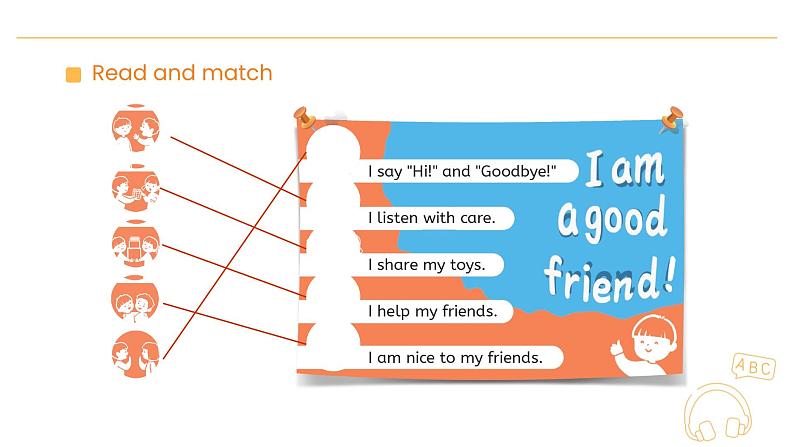 Unit 1  Making friends   Part B Start to read Lesson 6 课件第7页