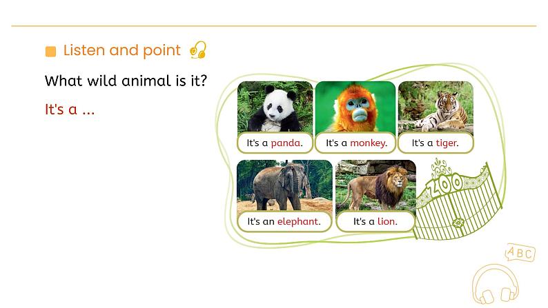 Unit 3  Amazing animals  PartB Let’s learn Lesson 5  课件05