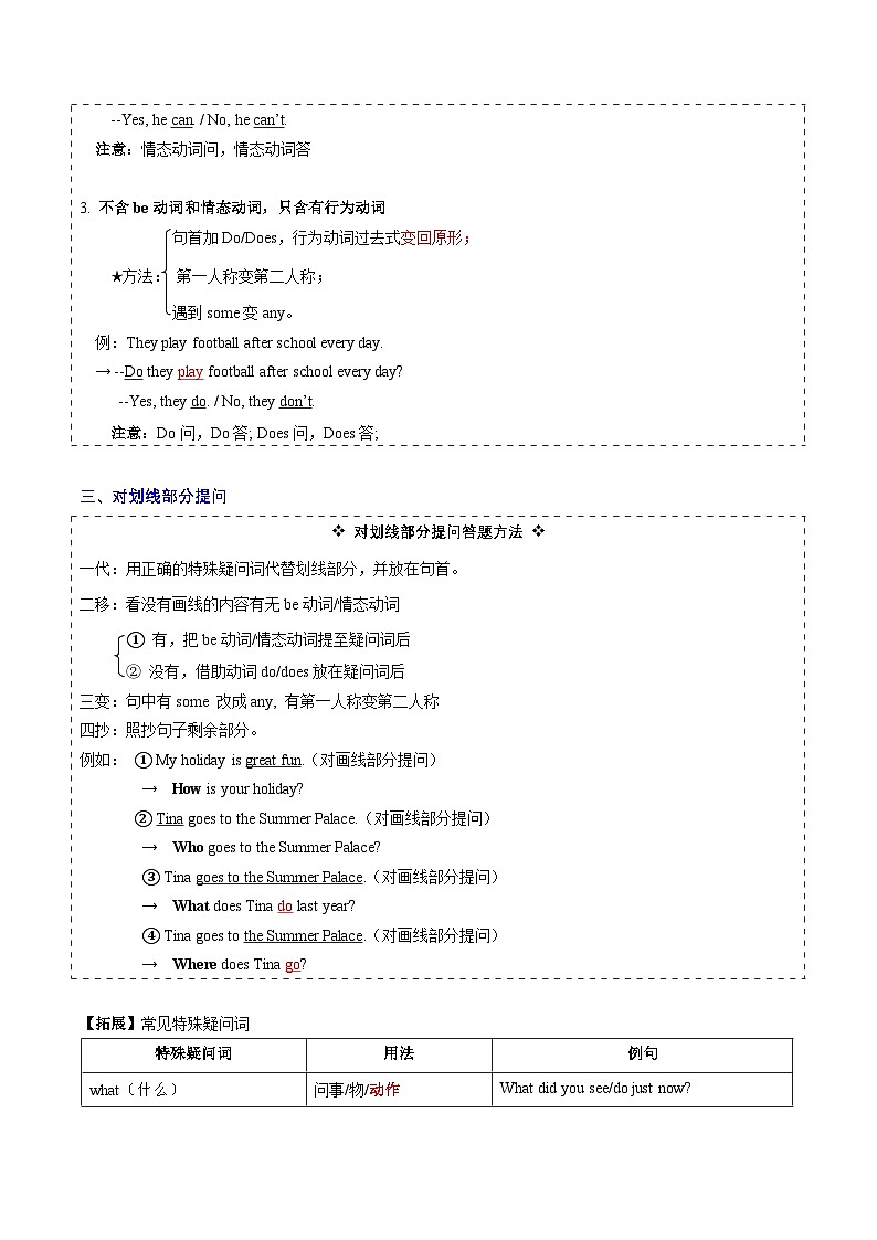 专题03 句型转换方法精讲+考题精练（含答案）--2023-2024学年五年级英语上册期末专项复习（译林三起）02