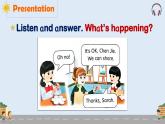 【新課標】人教版PEP英語三年級上冊 Unit1 Making friends Part B 第4課時（課件+音視頻素材）