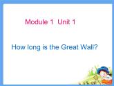 外研版（一起）六上Module 1《Unit 1 How long is the Great Wall》ppt課件3