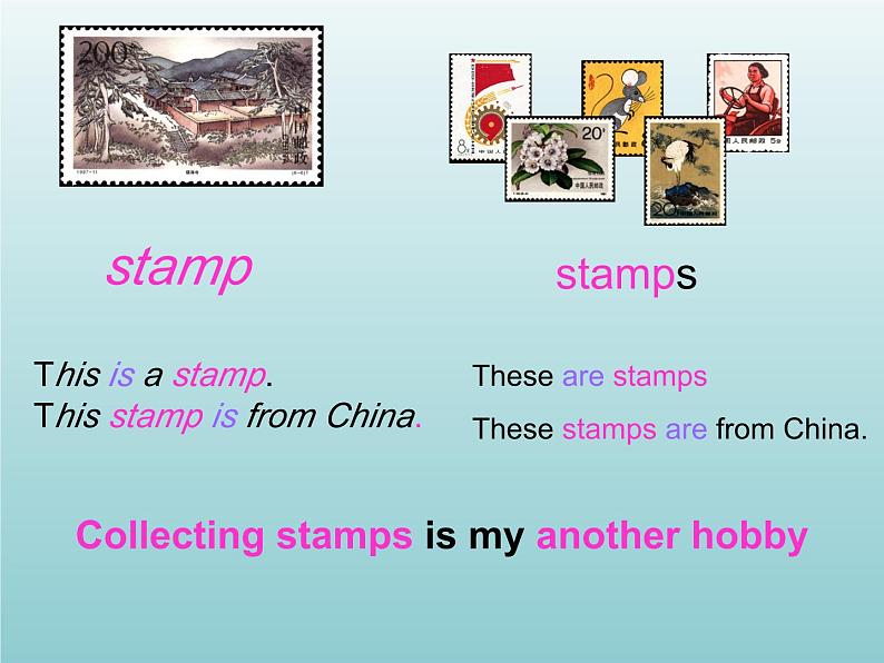 外研版（一起）六上Module 3《Unit 2 Collecting stamps is my hobby》ppt课件2第4页