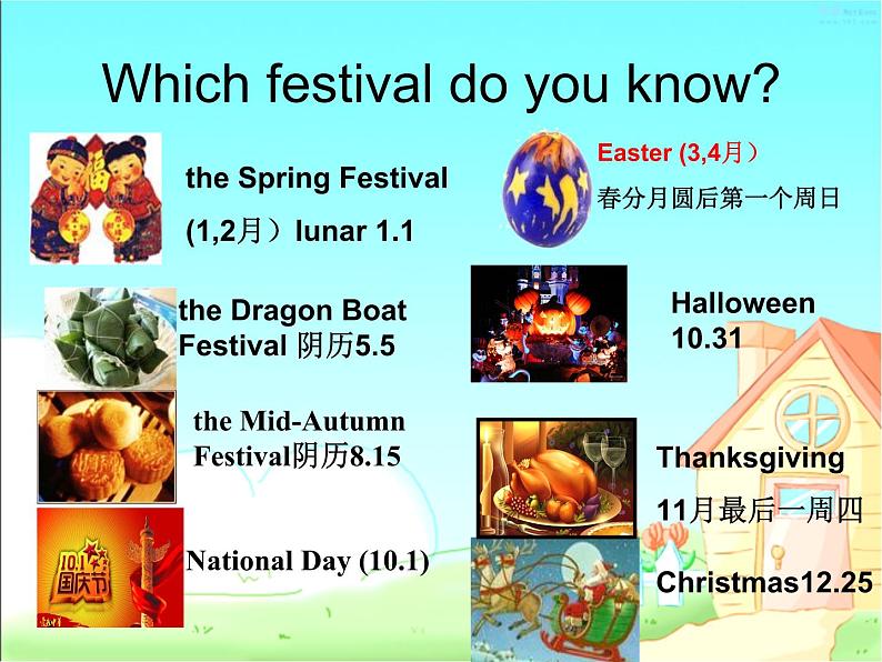 外研版（一起）六上Module 4《Unit 1 Thanksgiving is very important in the US》ppt课件1第2页