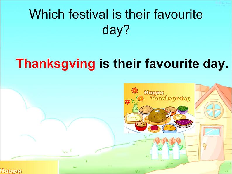 外研版（一起）六上Module 4《Unit 1 Thanksgiving is very important in the US》ppt课件1第4页