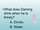 外研版（一起）六上Module 10《Unit 1 Only drink clean water》ppt課件3