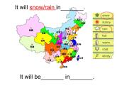 外研版一起小學(xué)英語(yǔ)六下《Module 2Unit 2 It will rain in Beijing.》PPT課件