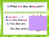 外研版一起小学英语六下《Module 5Unit 2 Some children are jumping in the water.》PPT课件