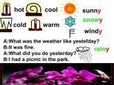 外研版一起小学英语六下《Module 3Unit 1 I took some photos.》PPT课件 (1)
