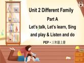 人教版PEP（2024）三年级英语上册Unit 2 A 第1课时Let’s talk, Let’s learn, Sing and play & Listen and do教学课件