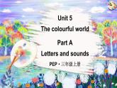人教版PEP（2024）三年级英语上册Unit 5 A 第3课时Letters and sounds教学课件