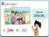Unit 4 This is my family 第1课时 Part A-C（课件+素材）-2024-2025学年湘少版（三起）（2024）英语三年级上册