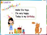 【新教材】滬教牛津版（六三制一起）英語三年級(jí)上冊(cè) Unit 8 Why do we like birthdays 第1課時(shí) Get ready （課件+素材）
