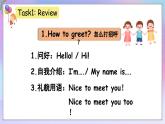 人教版（2024）英语三年级上册--Unit1 Making friends A Let's learn（课件+素材）