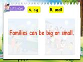 人教版PEP（2024）英語三年級(jí)上冊(cè)--Unit2 Different families C Reading time（課件+素材）