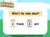 人教版PEP（2024）英语三年级上册--Unit3 Amazing animals A Let’s talk（课件+素材）
