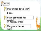 人教版PEP（2024）英语三年级上册--Unit3 Amazing animals B Let’s talk（课件+素材）