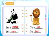 人教版PEP（2024）英语三年级上册--Unit3 Amazing animals C Reading time（课件+素材）