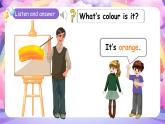 人教版PEP（2024）英語(yǔ)三年級(jí)上冊(cè)--Unit5 The colourful world A Let’s talk（課件+素材）