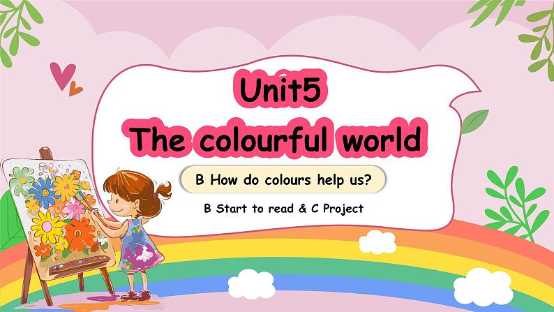 U5 B Start to read & C Project第1页