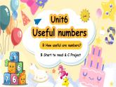 人教版PEP（2024）英语三年级上册--Unit6 Useful numbers B Start to read & C Project（课件+素材）