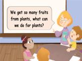 【新課標(biāo)】人教版PEP英語三年級上冊 Unit 4 Plants around us Part B 第4課時（課件+音視頻素材）