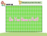 新三上Unit3 Amazing animals  PartA Let's learn  PPT课件