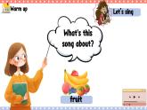 新三上Unit 4 Plants  around us   PartA  Let's talk  PPT课件