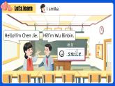 三上Unit1 Making friends  PartB Let's learn+project PPT课件