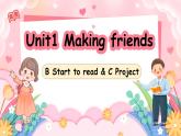 Unit1 Making friends PartB Start to read& C Project  PPT课件