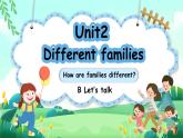 Unit2 Different families  PartB Let's talk  PPT课件