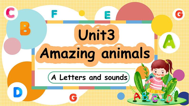 Unit3 A Letters and sounds第1页