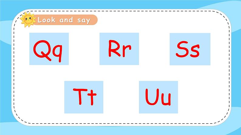Unit5 The colourful world PartA Letters and sounds  PPT课件06
