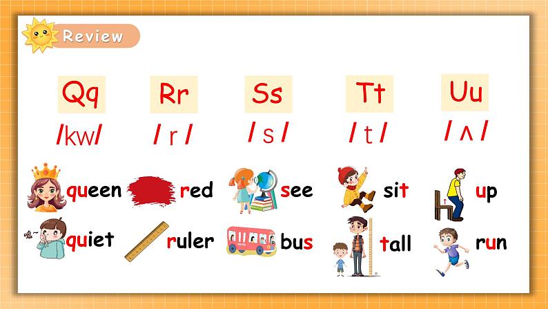 Unit6 Useful numbers PartA Letters and sounds  PPT课件05