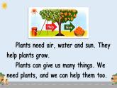 【新課標】人教版PEP英語三年級上冊 Unit 4 Plants around us Part B&C 第6課時（課件+音視頻素材） 資料簡介： -
