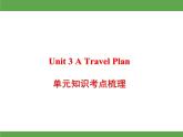 Unit 3 A Travel Plan單元知識考點梳理課件