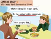 Unit 3  What would you like--A Let's learn（课件）-2024-2025学年人教PEP版英语五年级上册