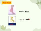 冀教版(三起)英語(yǔ)四年級(jí)上冊(cè) Unit 1 Lesson 4 Shoes and Socks課件