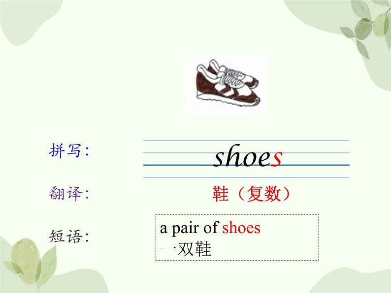 冀教版(三起)英语四年级上册 Unit 1  The Clothes We Wear Lesson 5_课件06