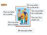 Unit 6 My family Lesson 3 A happy family（课件+素材）-2024-2025学年冀教版（三起）（2024）英语三年级上册