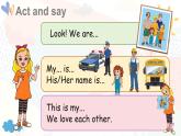 Unit 6 My family Lesson 3 A happy family（课件+素材）-2024-2025学年冀教版（三起）（2024）英语三年级上册