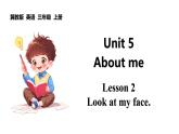 Unit 5 About me Lesson 2 Look at my face（课件+素材）-2024-2025学年冀教版（三起）（2024）英语三年级上册