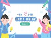一年级英语上学期（人教PEP版2024） Unit 1 Hello！Lesson 3 课件