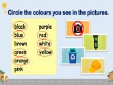 Unit 5 The colourful world Part B&C 第6課時(shí)（課件+素材）-2024-2025學(xué)年人教PEP版（2024）英語(yǔ)三年級(jí)上冊(cè)