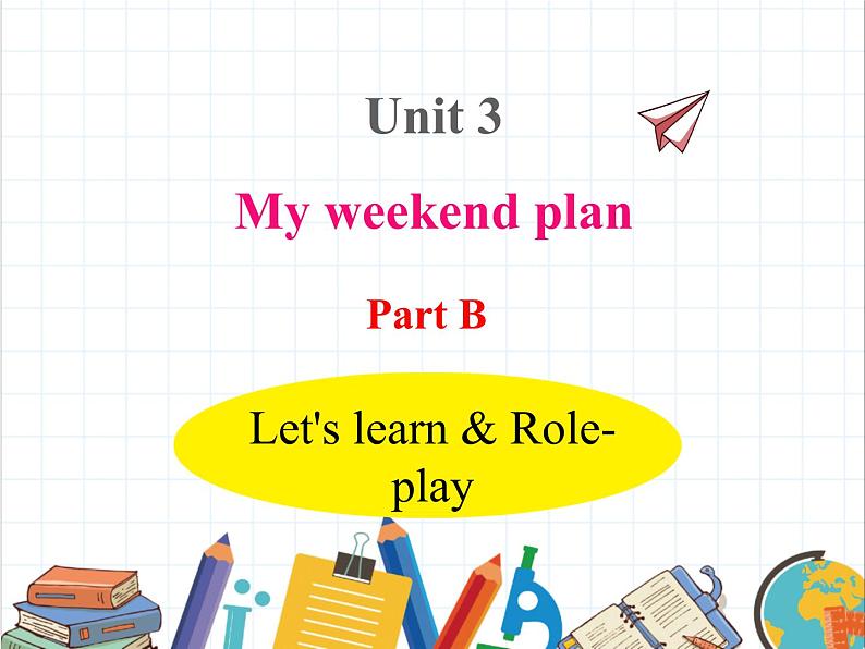 U3-B Let's learn & Role-play第1页