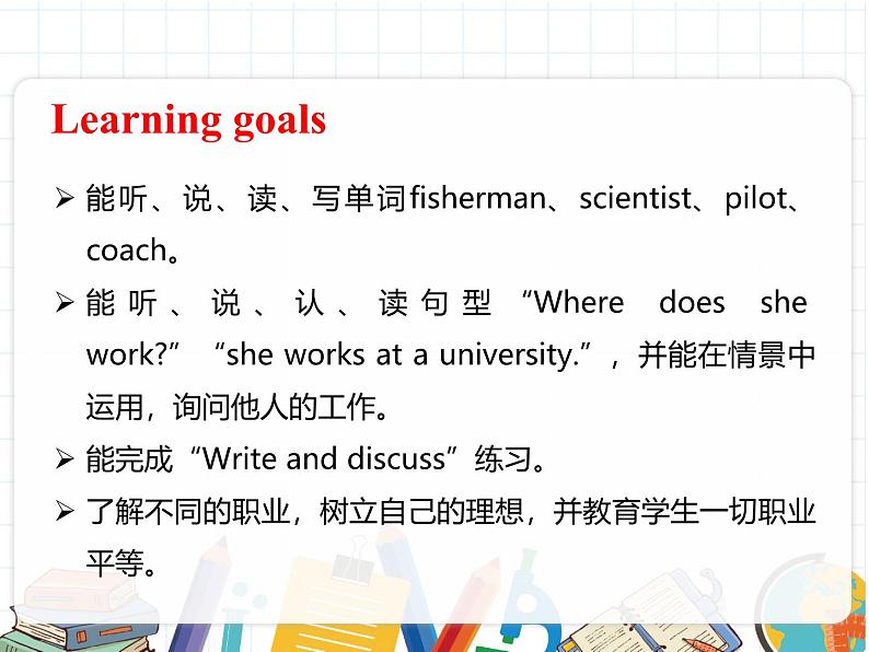 U5-B Let's learn & Write and discuss第2页
