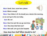 课件 U6-B Let's try& Let's talk