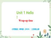 Unit 1 Hello!（Wrap-up time）- 小学三年级英语 上册同步课件+素材（译林版2024）