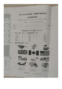 河北省保定市清苑区2023-2024学年五年级上学期期末英语试题