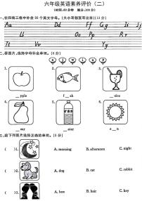 陕西省咸阳市淳化县铁王乡部分学校2023-2024学年三年级上学期期中英语试题