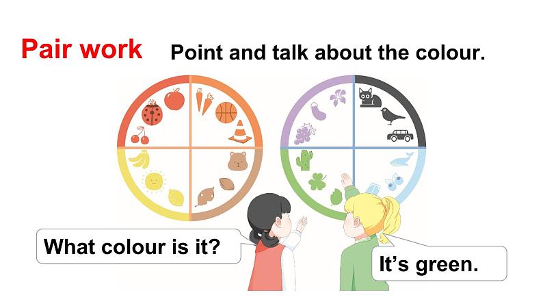 小学英语新人教版PEP三年级上册Unit5 The colourful worldPart C 第6课时教学课件（2024秋）第8页